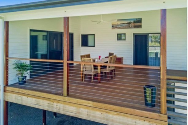 Outdoor Entertaining Timber Deck and Sunset Lounge